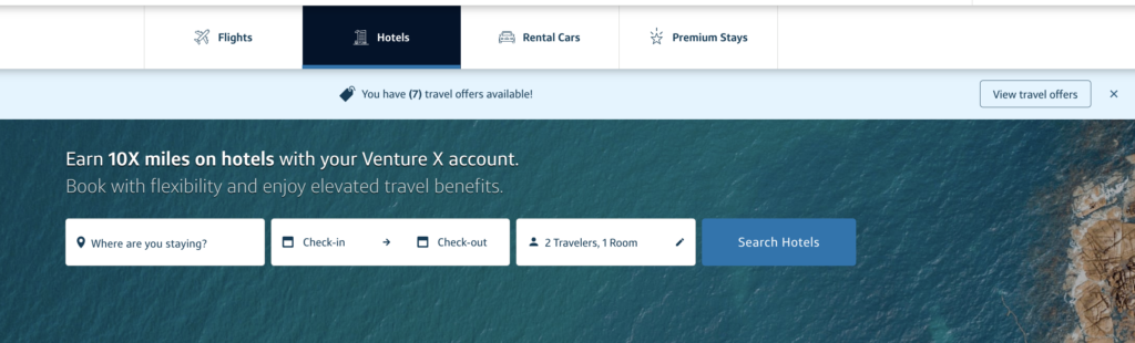 a screenshot of a rental car